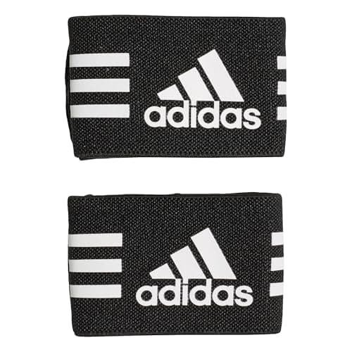 Image of adidas Unisex Football Ankle Strap Shirt, White/Black, One Size
