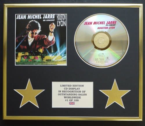 Image of JEAN MICHEL JARRE/CD DISPLAY/LIMITED EDITION/COA/EN CONCERT