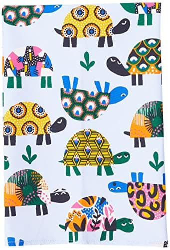 Image of Ulster Weavers Cotton Tea Towel - Turtles (100% Cotton, Blue)