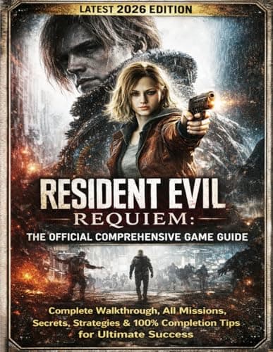 Image of RESIDENT EVIL REQUIEM: THE OFFICIAL COMPREHENSIVE GAME GUIDE (Latest 2026 Edition): Complete Walkthrough, All Missions, Secrets, Strategies & 100% Completion Tips for Ultimate Success