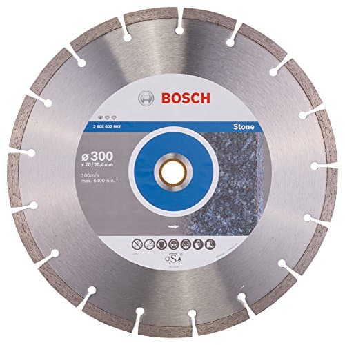 Image of Bosch Professional 1x Diamond Cutting Disc Standard for Stone (for Concrete, Stone, Granite, Ø 300 x 20/25,40 x 3,1 x 10 mm, Accessories for Table Saws, Petrol Saws)