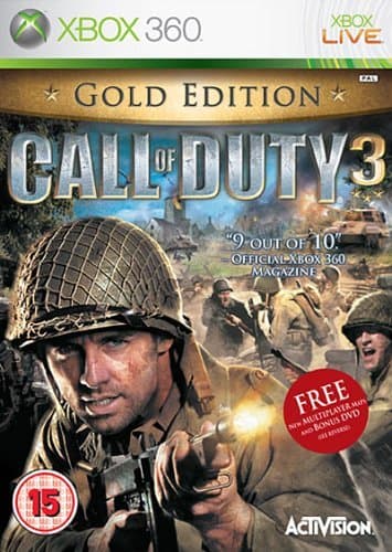 Image of Call of Duty 3 Gold Edition (Xbox 360)
