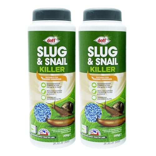 Image of 2x Slugs and Snail Killer | Slugs Pellets for Garden Pet Friendly | Multipack Offer | 300g