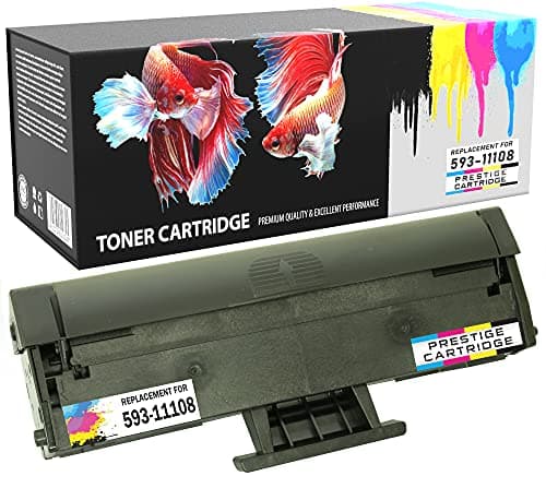 Image of Prestige Cartridge Compatible Dell HF44N, 593-11108 Laser Toner Cartridge for Dell Printers - Black