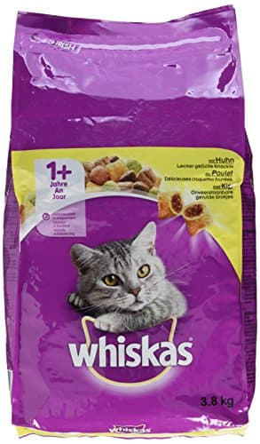 Image of Whiskas Cat Complete Chicken Dry Food, 3.8 kg