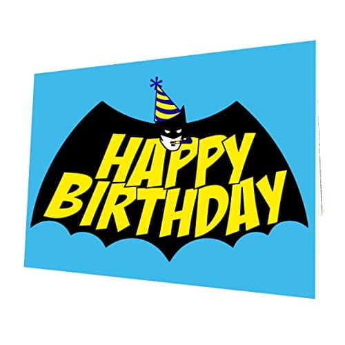 Image of Batman Inspired Birthday Card