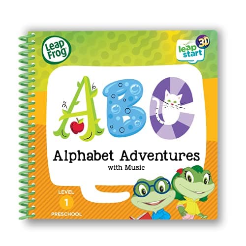 Image of LeapFrog LeapStart Alphabet Adventures Activity Book 3D