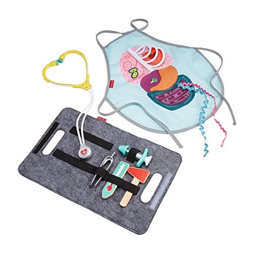 Image of Mattel – Fisher-Price Doctor and Patient Kit with Robe and Tools, Toys + 3 Years ( GGT61)