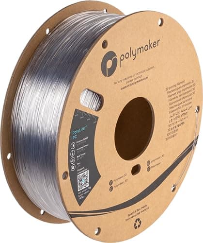 Image of Polymaker PC01001 PolyLite Filament PC (Polycarbonat) Hohe Steifigkeit, hitzebeständig 1.75mm 1000g