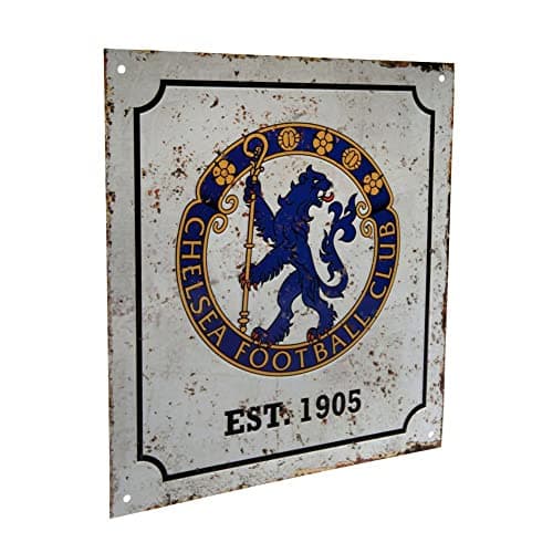 Image of Chelsea Retro Logo Sign - Multi-Colour