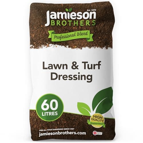 Image of Lawn and Turf dressing Soil 60L bag - Professional range helps to maintain moisture in the soil and can also help with Lawn aeration - By Jamieson Brothers