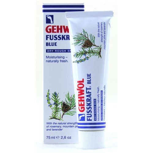 Image of Gehwol Fusskraft Blue Foot Cream - Rich Emollient Cream For Dry Rough Skin --- 75ml