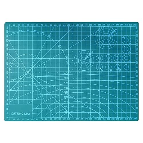 Image of Livingshire A4 Self Cutting Mat | Double-Sided Non-Slip Surface | Self-Healing Quality | Cutting mat for Craft, Fabric, Quilting, Sewing, Scrapbooking | Protects from Cuts Damage | 220mm x 300mm