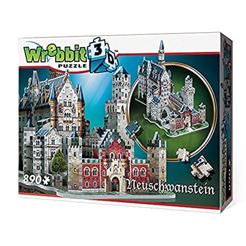 Image of Wrebbit3D | Neuschwanstein Castle (890pc) | 3D Puzzle | Ages 14+