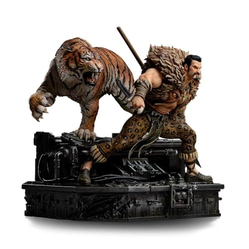 Image of Iron Studios Collectible BDS Art Scale 1/10 Statue Kraven - Spider-Man vs Villains Diorama Polystone Multicolor 8.4 inches 21,5cm