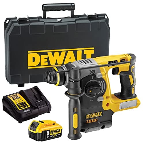 Image of DeWalt DCH273N 18V Brushless SDS + Rotary Hammer Drill with 1 x 5.0Ah Battery & Charger in Case