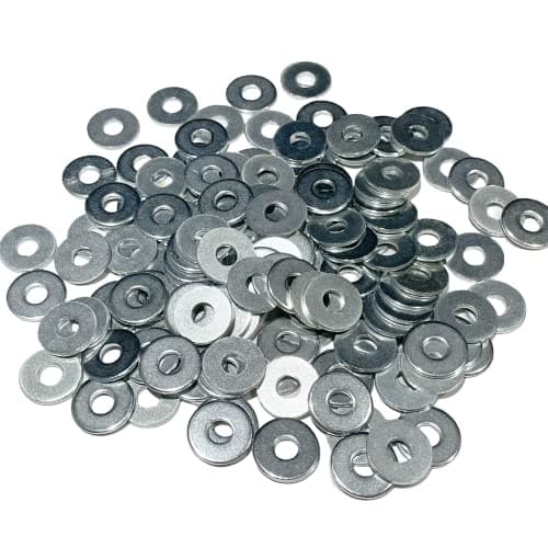 Image of 350 pcs Aluminum Pop Rivet Washers for 1/8 inch Diameter Rivets, Backup Blind Rivets Washer, 3.2 mm