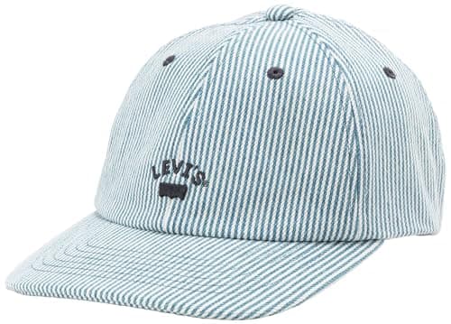 Image of Levi's Women's Lazy Girl Logo Cap Cap, Faded Blue, UN