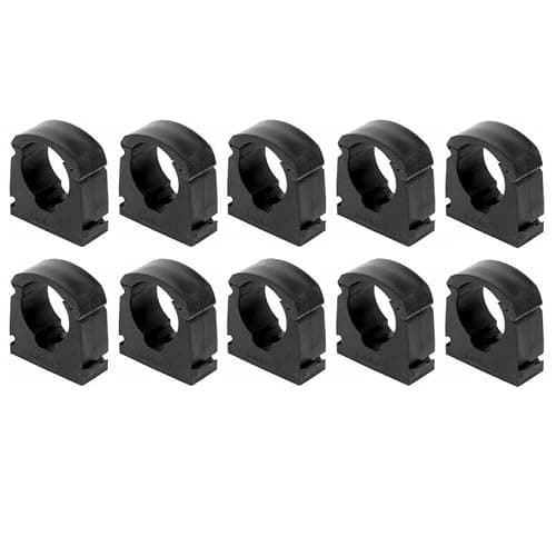 Image of John Guest Speedfit 12mm Pipe Clip - Perfect for Caravan, Campervan, Boat and Motorhomes Pack of 10