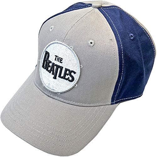 Image of The Beatles Baseball cap Drum Logo Grey/Blue