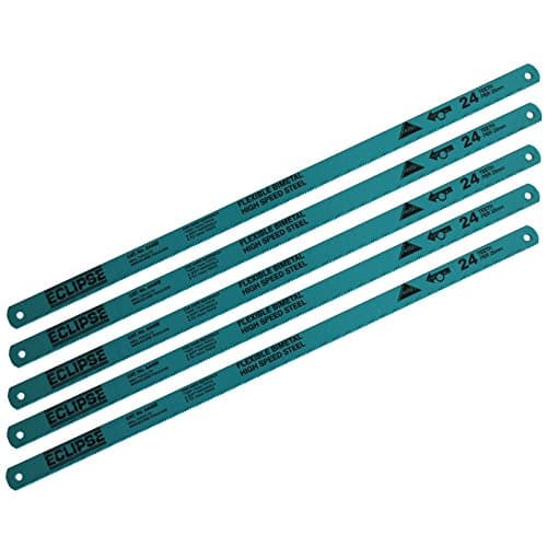 Image of 10 x Eclipse Plus 30 Hacksaw Blades 24 TPI Bi-Metal Flexible High Speed Steel Hacksaw Blades 12” 300mm by AllTrade Direct by AllTrade Direct