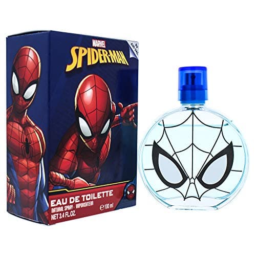 Image of Marvel Spiderman Eau de Toilette Natural Perfume Spray, Vegan and Dermatologically tested EDT Spray for Kids, 100ml