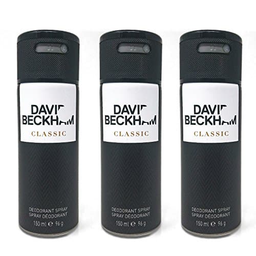 Image of David Beckham Classic Deodorant Spray 150 ml Set of 3 A