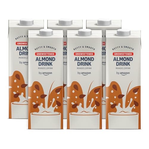 Image of by Amazon Almond Drink, 6 x 1L, Added Vitamins, Vegan