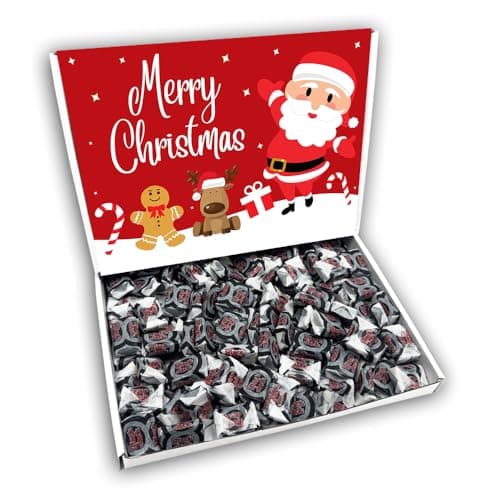 Image of Black Jacks Merry Christmas Sweet Gift Box Hamper (SANTA RED FRONT)