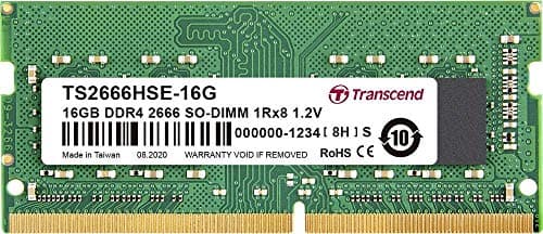 Image of Transcend 16GB DDR4 2666MHZ SO-DIMM