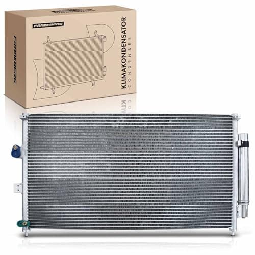 Image of Frankberg AC Condenser Compatible with Civic VIII Saloon FA FD 1.3L 1.6L 1.8L 2005-2011 Replace# 80102SVAA03