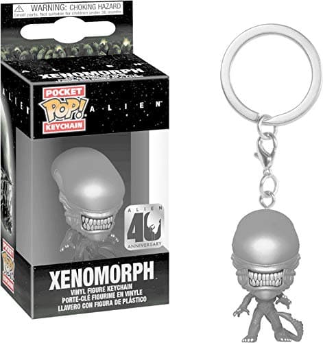 Image of Funko Pop! Alien 40th Keychain Xenomorph, Multi-Colour