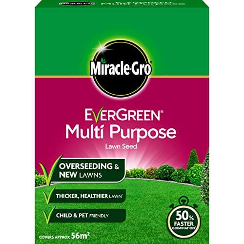 Image of Miracle-Gro EverGreen Multi Purpose Lawn Seed 1.6 kg - 56 m2, White