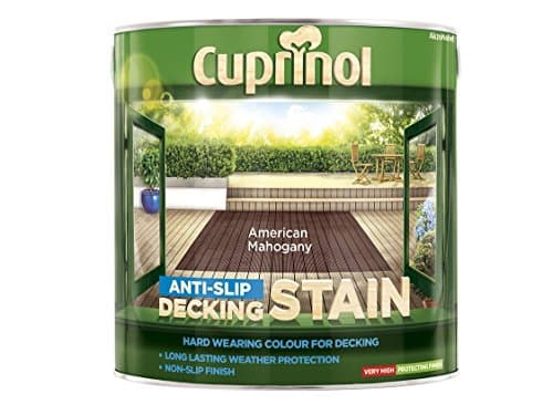 Image of Cuprinol Ultra Tough Decking Stain 2.5Ltr American Mahogany