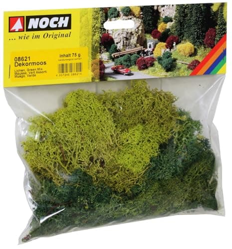 Image of Noch 08621 Lichen Green Mix Assorted Landscape Modelling
