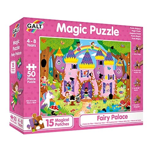 Image of Galt Toys, Magic Puzzle - Fairy Palace, Magic Jigsaw Puzzle, Ages 4 Years Plus