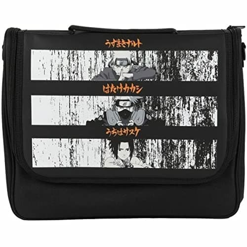 Image of Konix KX NARUTO MESSENGER BAG ORANGE - Soft Shell - Nintendo Switch Compatible - Black