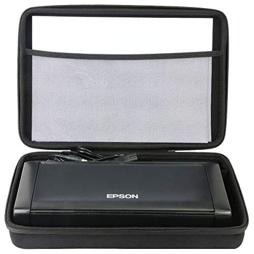 Image of co2CREA Storage Travel Case for Epson WorkForce WF-110W Portable A4 Inkjet Printer,Case Only