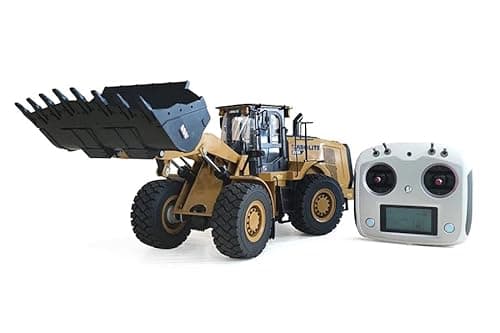 Image of HuiNa K966 KABOLITE HYDRAULIC FULL METAL WHEELED LOADER 1:16