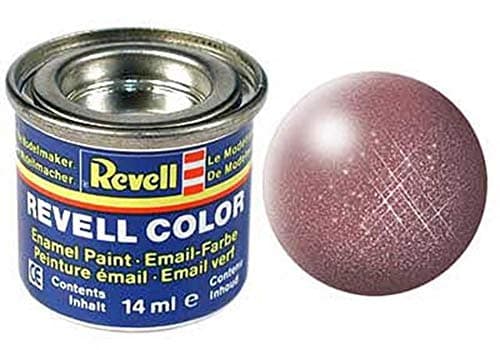 Image of Revell 32193 Enamel Paint Copper (Metallic) 93 Tub 14 ml