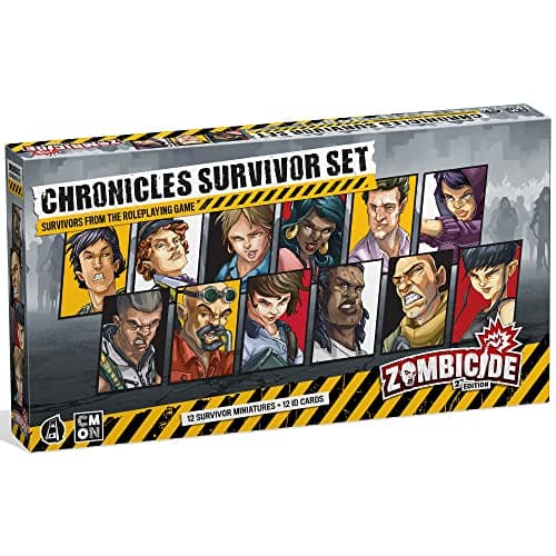 Image of CMON Zombicide 2nd Edition Chronicles Survivors Set