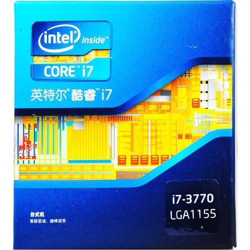 Image of Intel Core i7-3770 Processor 3.4GHz Box 8MB Smart Cache - Processors (Intel® Core™ i7 3rd Generation, 3.4GHz, LGA 1155 (Socket H2), PC, 22nm, i7-3770)