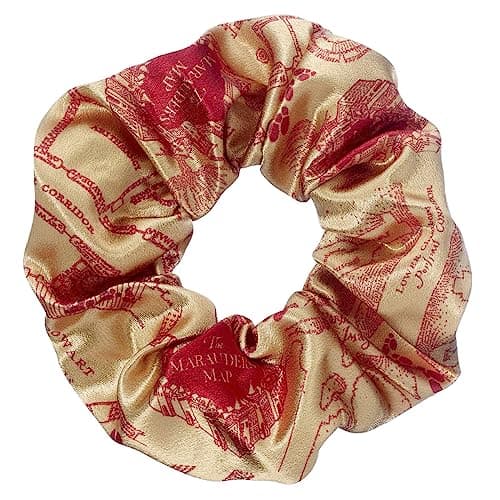 Image of Official Harry Potter Marauders Map Hair Scrunchie