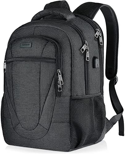 Image of BIKROD Laptop Backpack, School Backpack for Boys Water Resistant School Bag with USB Charging Port, Business Anti Theft Durable Laptop Bag, Gifts