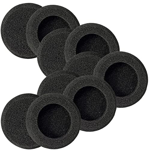 Image of Ear Cushions for Plantronics Headset, Ear Pad Replacement Headphones Earpads Designed for Plantronics Blackwire C320 3210 3220 3320 HW251N HW261N HW510 Jabra Biz 2300 GN2000 PRO 920 9450 (10 Pack)