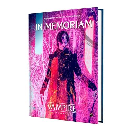 Image of VAMPIRE THE MASQUERADE RPG IN MEMORIAM SOURCEBOOK HC