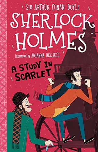 Image of Sherlock Holmes: A Study in Scarlet (Easy Classics) - Detective Book Series Abridged for Ages 7 -11 (The Sherlock Holmes Children's Collection: Shadows, Secrets and Stolen Treasure (Easy Classics))