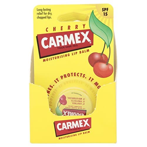 Image of Carmex Blister Lip Balm Pot, Cherry 7.5 g (Pack of 8)