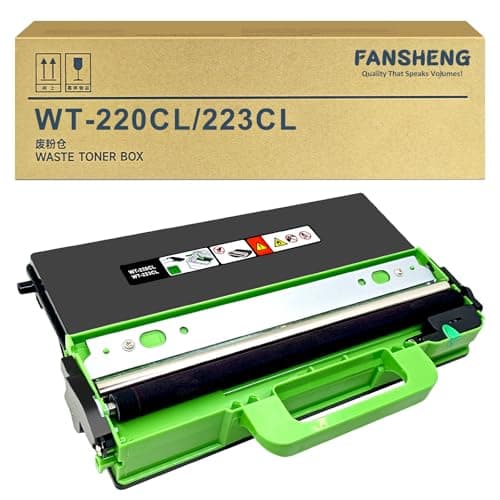 Image of WT-220CL WT-223CL Waste Toner Bottle WT220CL WT223CL Compatible for Brother DCP-9017CDW 9020CDW 9022CDW HL-3140CW 3170CDW L3210CW L3230CDW L3270CDW MFC-L3710CW L3770CDW 9130CW Printer Collector (BK)