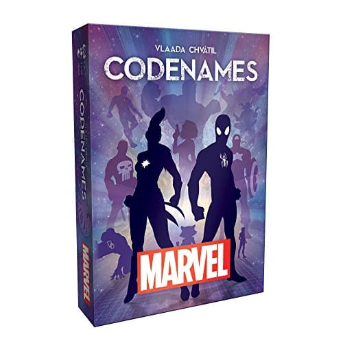 Image of USAopoly CODENAMES Marvel Edition Board Game | Featuring Marvel Comic Series Characters & Artwork | Board Game for 2 Players or More | Officially Licensed Marvel Game & Merchandise